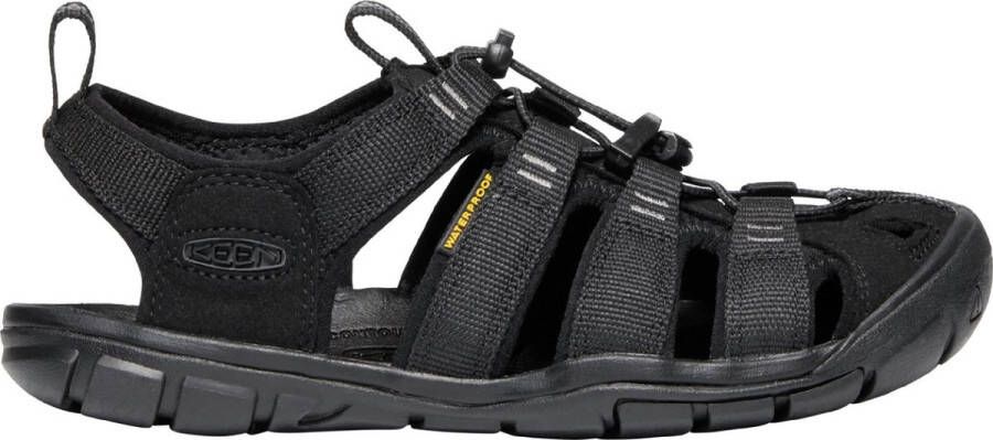 Keen Clearwater Dames Wandelsandalen Black Black Zwart Polyester K1020662