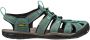 Keen Clearwater Dames Wandelsandalen Mineral Blue Yellow Aqua Leer K1014371 - Thumbnail 12