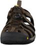 Keen Clearwater Heren Wandelsandalen Dark Earth Black Bruin Leer K1013106 - Thumbnail 6