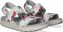 Keen Elle Backstrap Dames Sandalen Andorra Tie Dye Wit Gerecyclede PET flessen K1026043 - Thumbnail 7