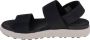 Keen Elle Backstrap Dames Sandalen Black Zwart Gerecyclede PET flessen K1022620 - Thumbnail 6