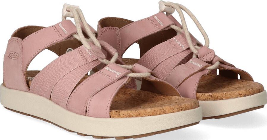 Keen Elle Mixed Strap Dames Sandalen Fawn Birch