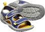 Keen Knotch Creek Older Kids' Open-Toe Sandalen Blue Depths Yellow Blauw Nylon K1026159 - Thumbnail 3