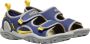 Keen Knotch Creek Older Kids' Open-Toe Sandalen Blue Depths Yellow Blauw Nylon K1026159 - Thumbnail 6