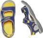 Keen Knotch Creek Older Kids' Open-Toe Sandalen Blue Depths Yellow Blauw Nylon K1026159 - Thumbnail 8
