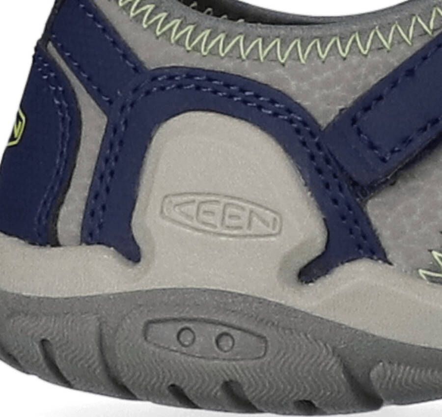 Keen Knotch Creek Older Kids' Sandalen Steel Grey Blue Depths Grijs Nylon K1026153