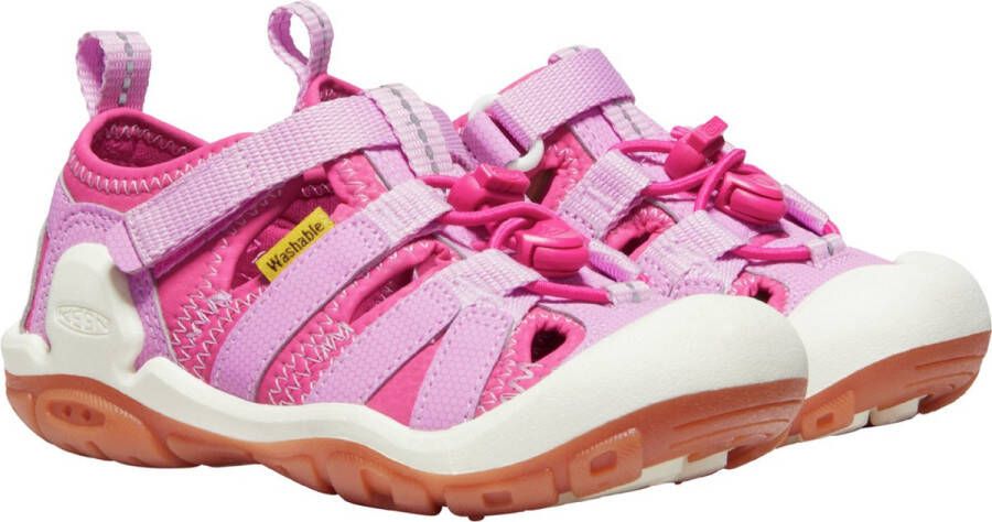 Keen Knotch Creek Younger Kids' Sandalen Magenta Lilac Chiffon Roze Nylon K1025656