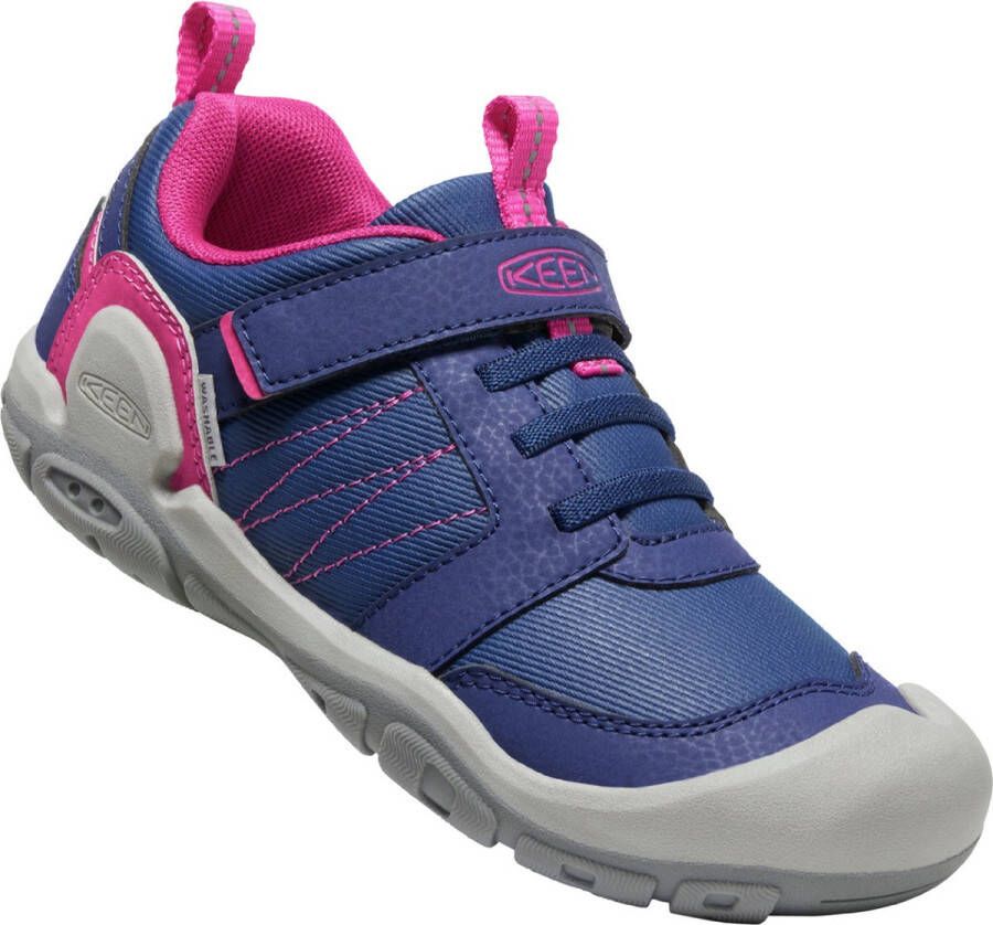 Keen Knotch Peak Older Kids Wandelschoenen Blue Depths Pink Peacock Blauw Mesh K1025900 - Foto 12