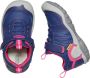 Keen Knotch Peak Older Kids Wandelschoenen Blue Depths Pink Peacock Blauw Mesh K1025900 - Thumbnail 10