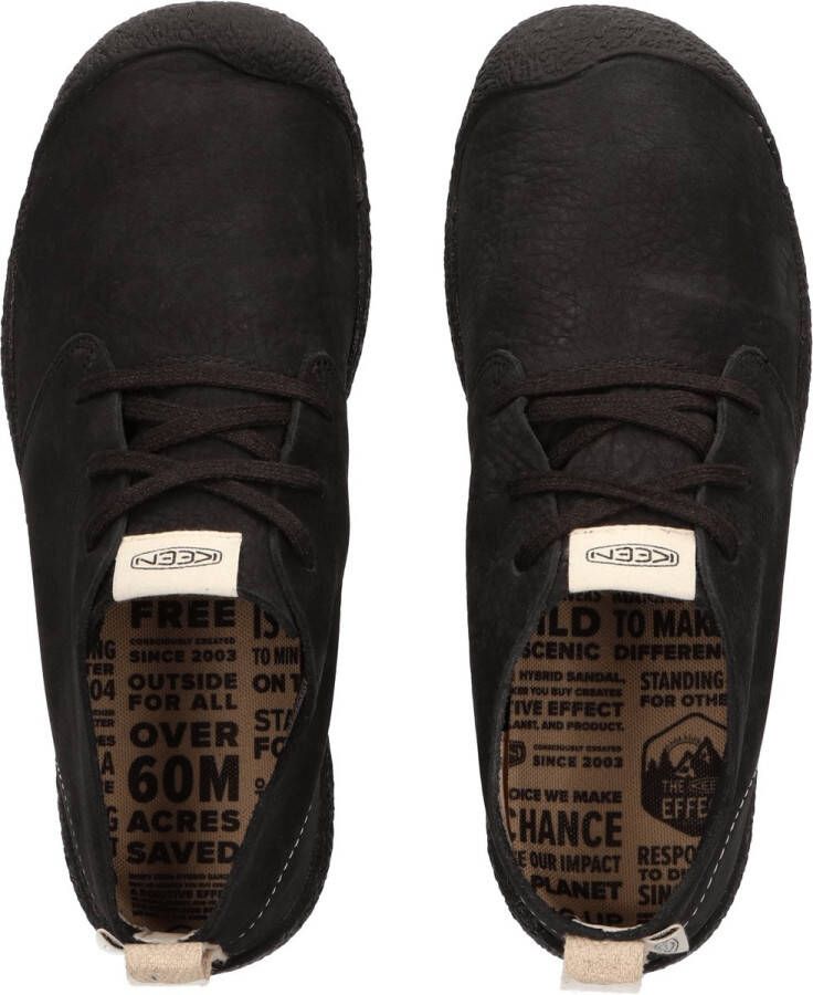 Keen Mosey Chukka Leather Vrijetijdsschoenen zwart - Foto 4