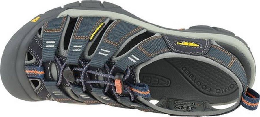 Keen Newport H2 Heren Wandelsandalen India Ink Rust Blauw Polyester K1001931