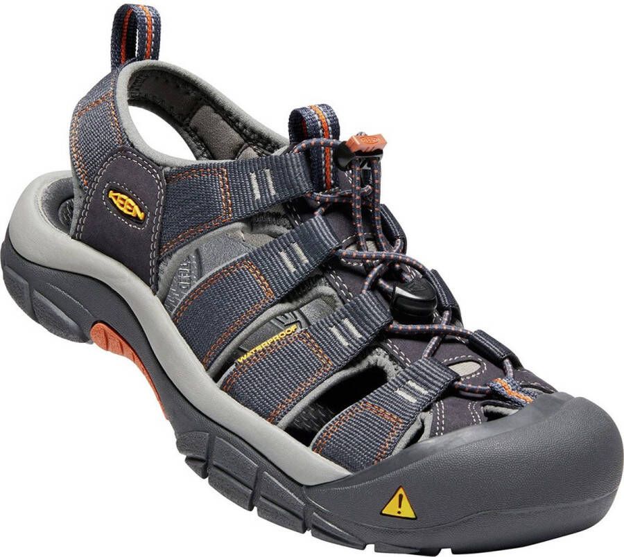 Keen Newport H2 Heren Wandelsandalen India Ink Rust Blauw Polyester K1001931