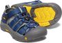 Keen Newport H2 Younger Kids Sandalen Blue Depths Gargoyle Blauw Polyester K1009938 - Thumbnail 11