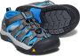 Keen Newport H2 Older Kids Sandalen Magnet Brilliant Blue Grijs Polyester - Thumbnail 9