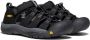 Keen Newport H2 Younger Kids Sandalen Black Yellow Zwart Polyester K1022824 - Thumbnail 10