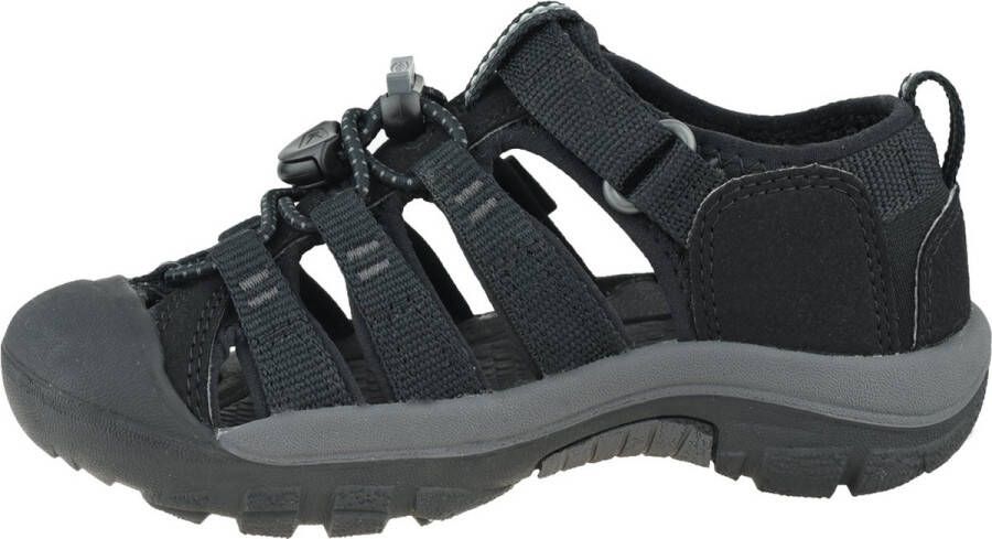 Keen Newport H2 Younger Kids Sandalen Black Yellow Zwart Polyester K1022824