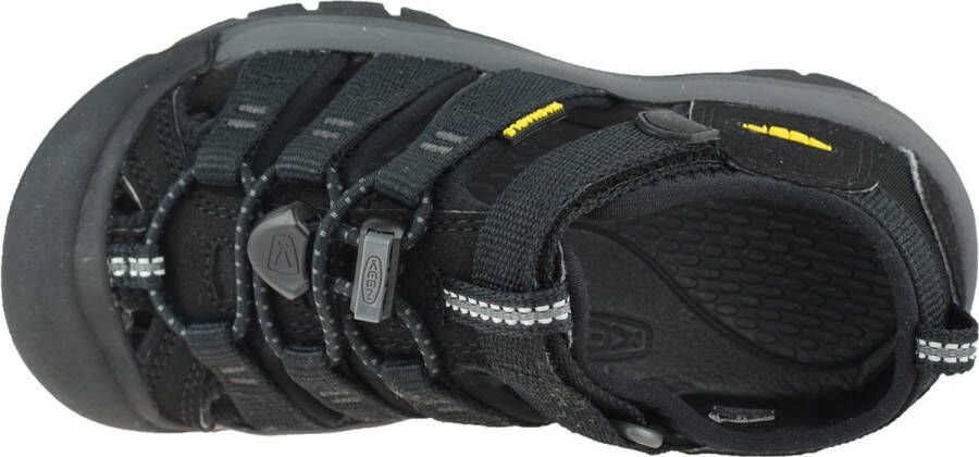 Keen Newport H2 Younger Kids Sandalen Black Yellow Zwart Polyester K1022824