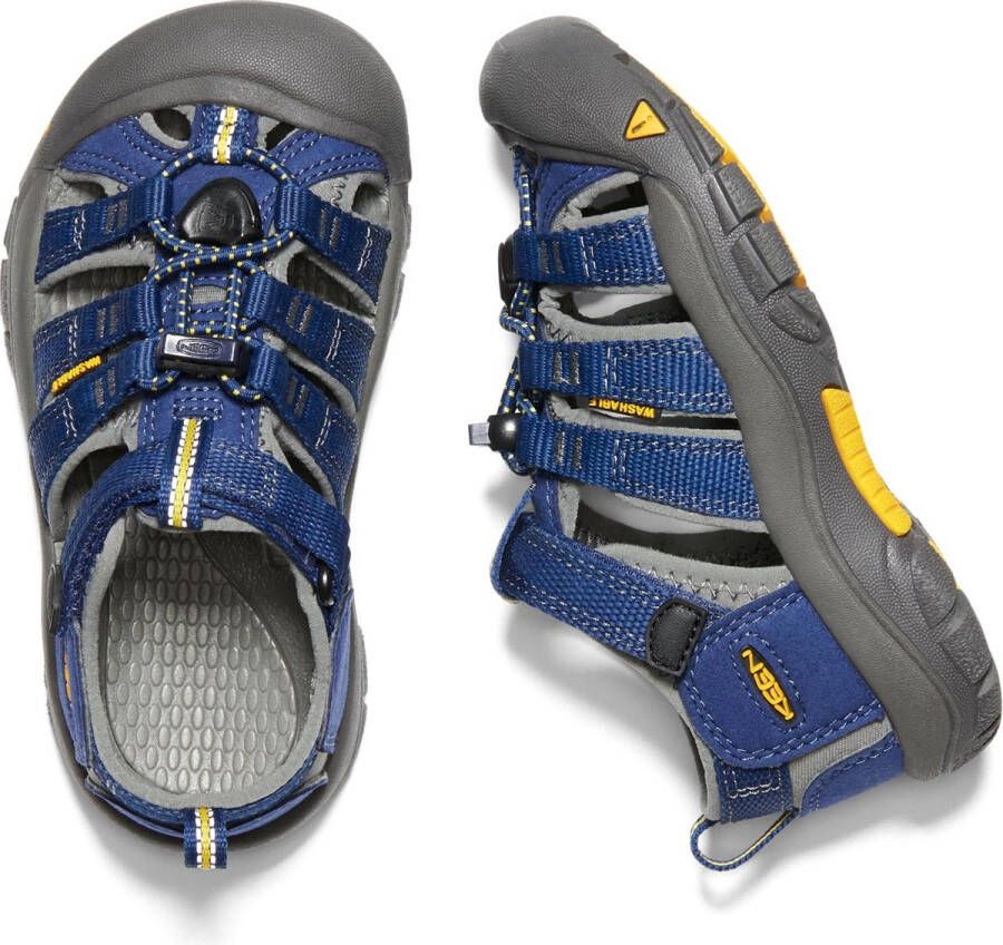 Keen Newport H2 Younger Kids Sandalen Blue Depths Gargoyle Blauw Polyester K1009938