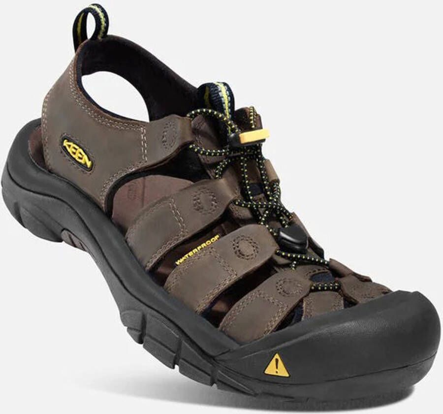 Keen Newport Heren Wandelsandalen Bison Bruin Leer K1001870