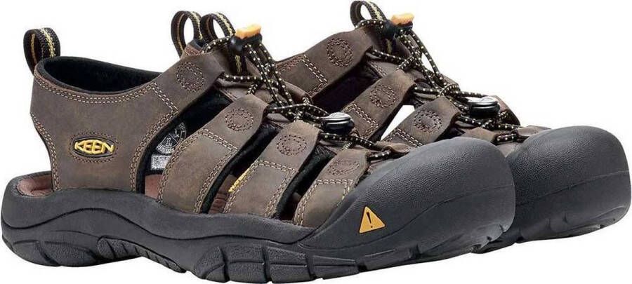 Keen Newport Heren Wandelsandalen Bison Bruin Leer K1001870