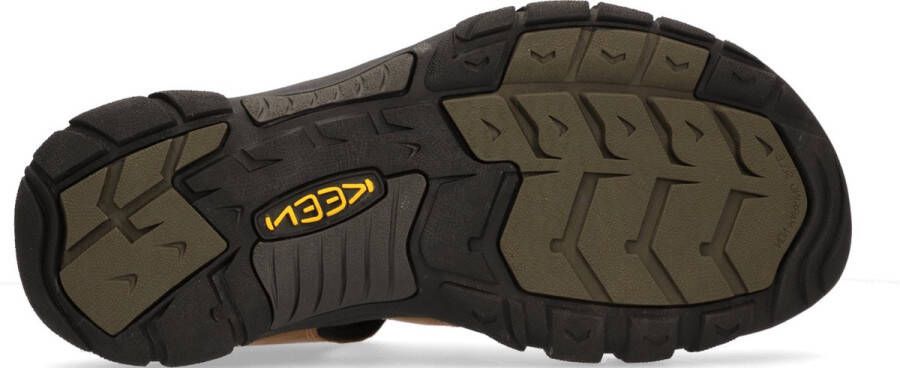 Keen Newport Heren Wandelsandalen Bison Bruin Leer K1001870