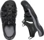 Keen Newport Heren Wandelsandalen Black Steel Grey Zwart Leer K1022247 - Thumbnail 4