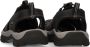 Keen Newport Heren Wandelsandalen Black Steel Grey Zwart Leer K1022247 - Thumbnail 8