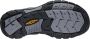 Keen Newport Heren Wandelsandalen Black Steel Grey Zwart Leer K1022247 - Thumbnail 6