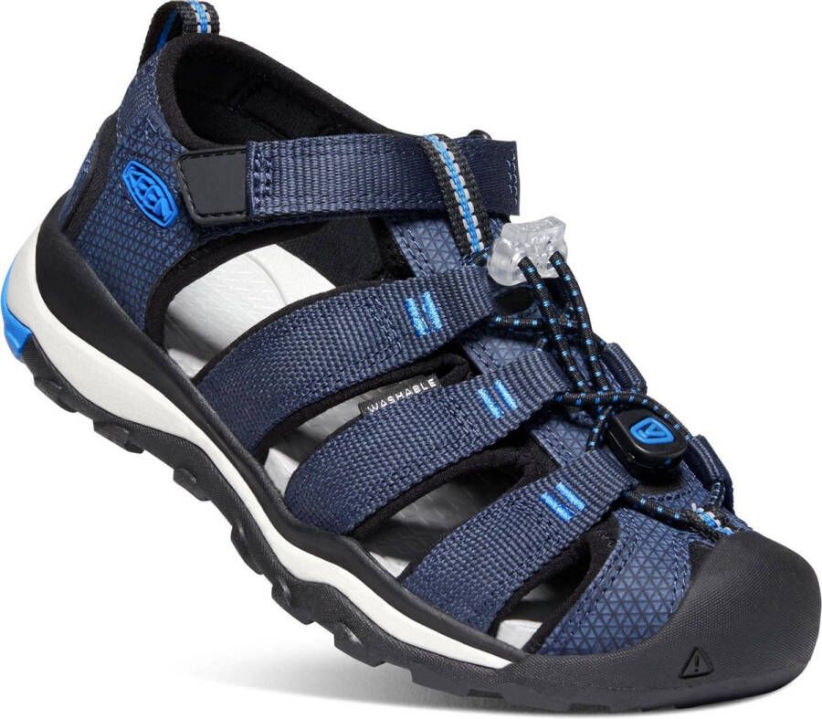 Keen Newport Neo H2 Younger Kids Sandalen Blue Night Brilliant Blue Blauw Polyester K1022906