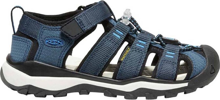 Keen Newport Neo H2 Younger Kids Sandalen Blue Night Brilliant Blue Blauw Polyester K1022906