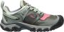 Keen Ridge Flex Dames Wandelschoenen Castor Grey Dubarry Grijs Leer K1024922 - Thumbnail 12