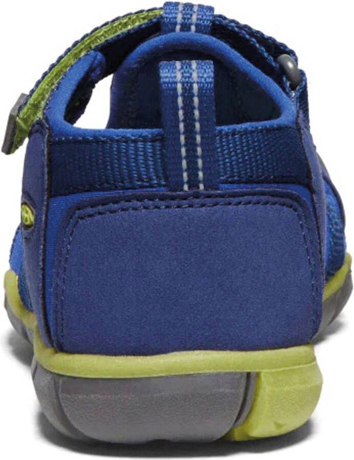 Keen Seacamp II Older Kids Sandalen Blue Depths Chartreuse Blauw Polyester K1022993