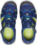 Keen Seacamp II Older Kids Sandalen Blue Depths Chartreuse Blauw Polyester K1022993 - Thumbnail 8