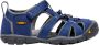 Keen Seacamp II Younger Kids Sandalen Blue Depths Gargoyle Blauw Polyester K1010088 - Thumbnail 168