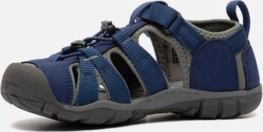 Keen Seacamp II Older Kids Sandalen Blue Depths Gargoyle