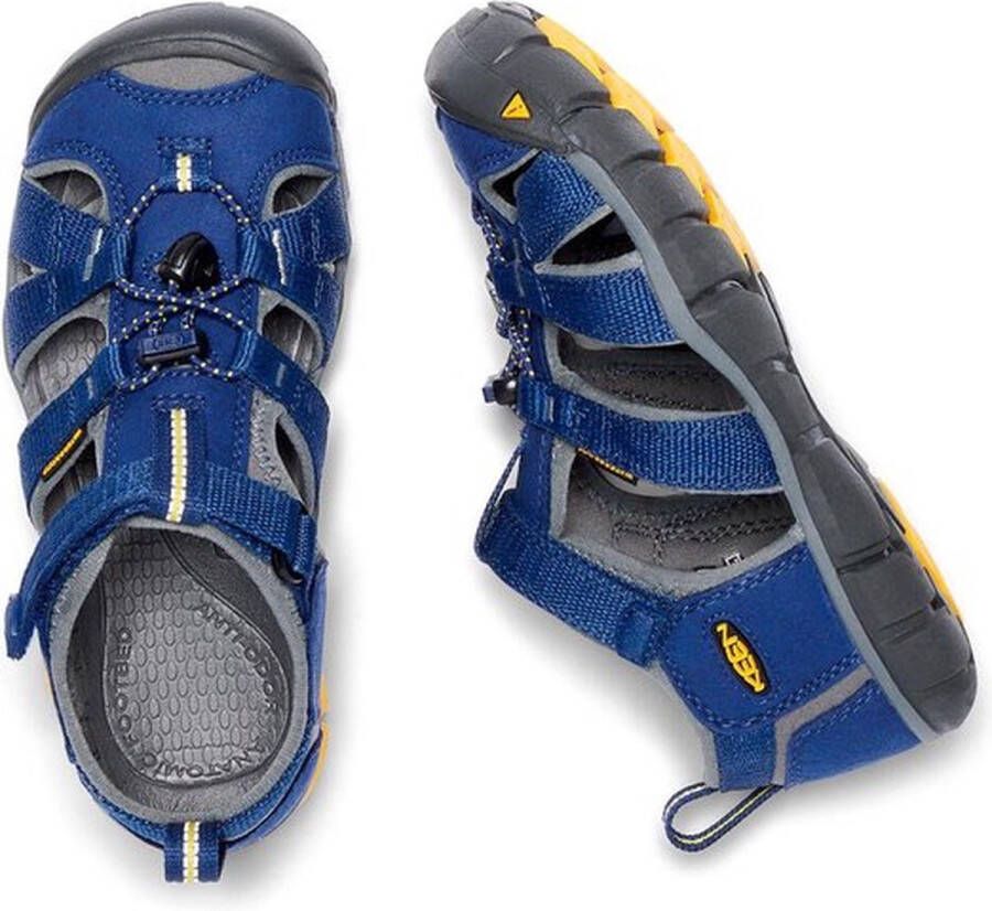 Keen Seacamp II Older Kids Sandalen Blue Depths Gargoyle