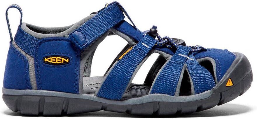 Keen Seacamp II Older Kids Sandalen Blue Depths Gargoyle Blauw Polyester K1010096