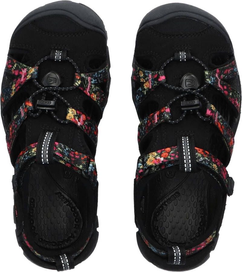 Keen Seacamp II Older Kids Sandalen Ibis Rose Black Zwart Polyester K1026324