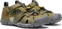 Keen Seacamp II Older Kids Sandalen Military Olive Saffron Groen Polyester K1025145 - Thumbnail 8