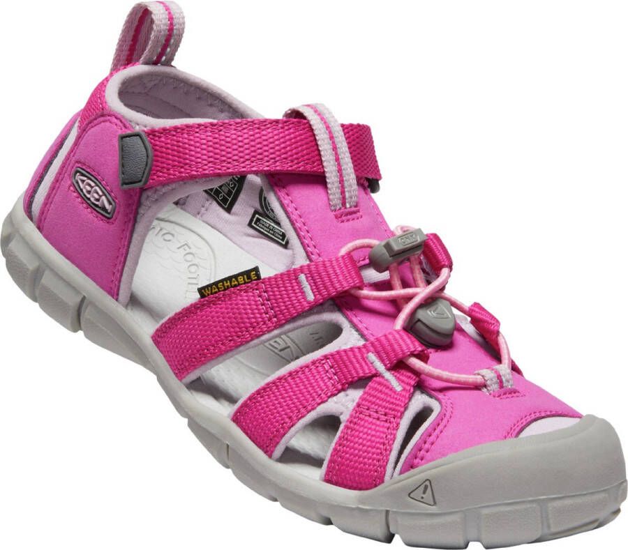 Keen Seacamp II Older Kids Sandalen Very Berry Dawn Pink