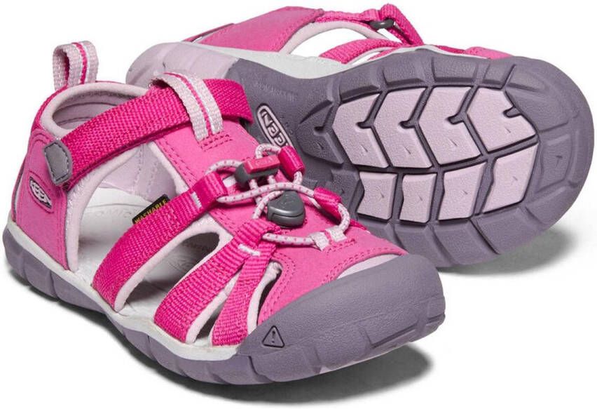 Keen Seacamp II Older Kids Sandalen Very Berry Dawn Pink