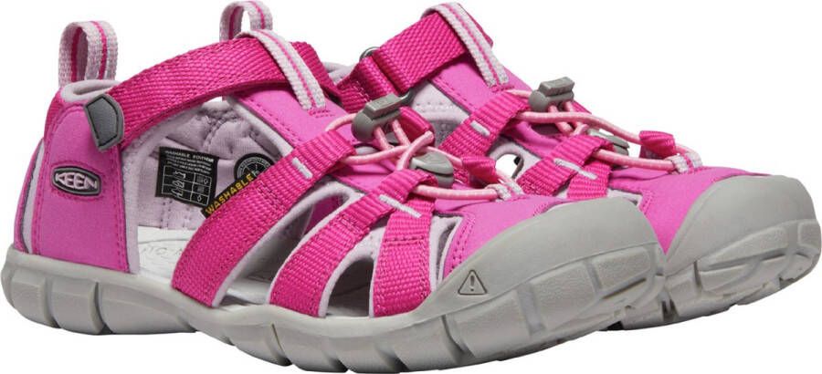 Keen Seacamp II Older Kids Sandalen Very Berry Dawn Pink