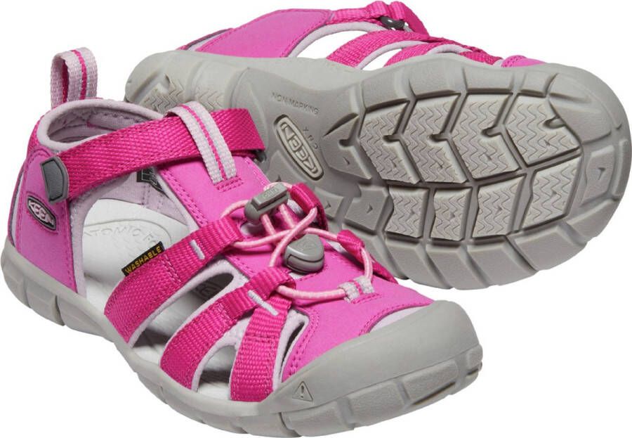 Keen Seacamp II Older Kids Sandalen Very Berry Dawn Pink