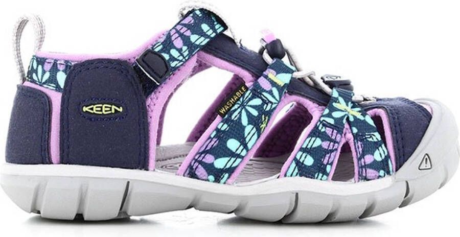 Keen Seacamp II Younger Kids Sandalen Black Iris African Violet