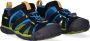 Keen Seacamp II Younger Kids Sandalen Black Brilliant Blue Zwart Polyester K1022969 - Thumbnail 6