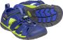 Keen Seacamp II Younger Kids Sandalen Blue Depths Chartreuse Blauw Polyester K1022978 - Thumbnail 12