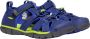 Keen Seacamp II Younger Kids Sandalen Blue Depths Chartreuse Blauw Polyester K1022978 - Thumbnail 9