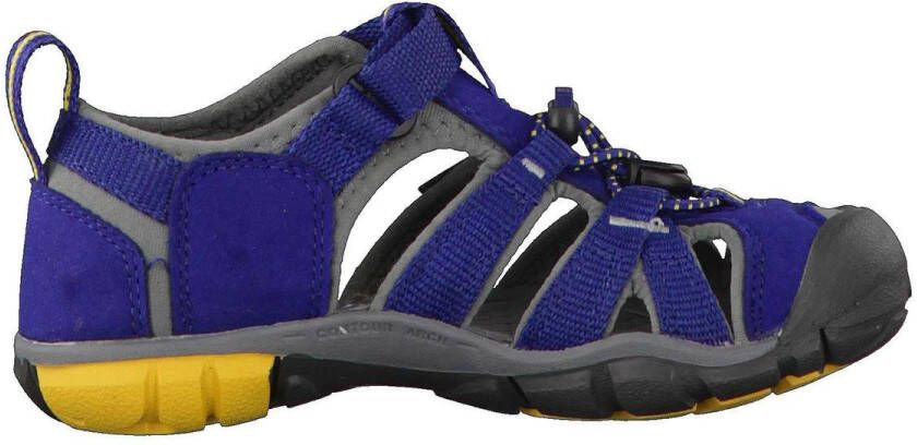 Keen Seacamp II Younger Kids Sandalen Blue Depths Gargoyle Blauw Polyester K1010088