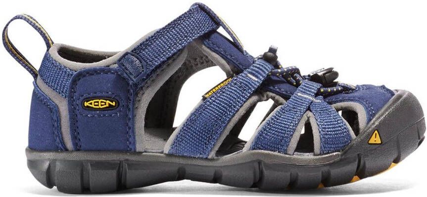 Keen Seacamp II Younger Kids Sandalen Blue Depths Gargoyle Blauw Polyester K1010088