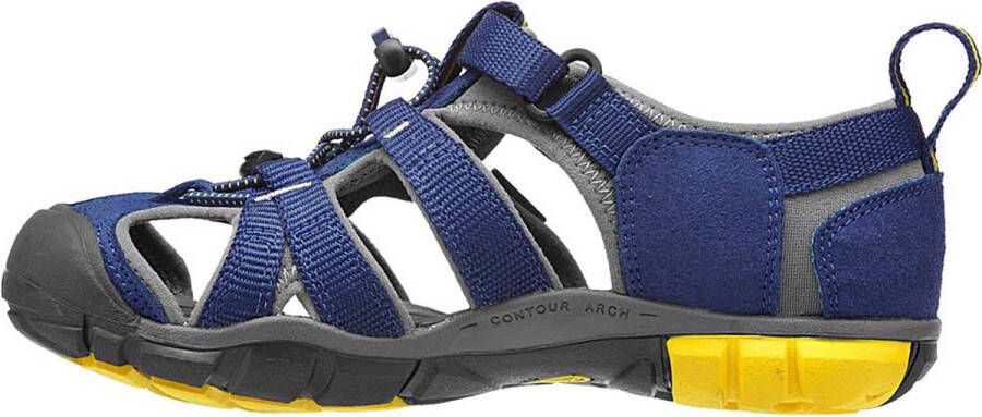 Keen Seacamp II Younger Kids Sandalen Blue Depths Gargoyle Blauw Polyester K1010088